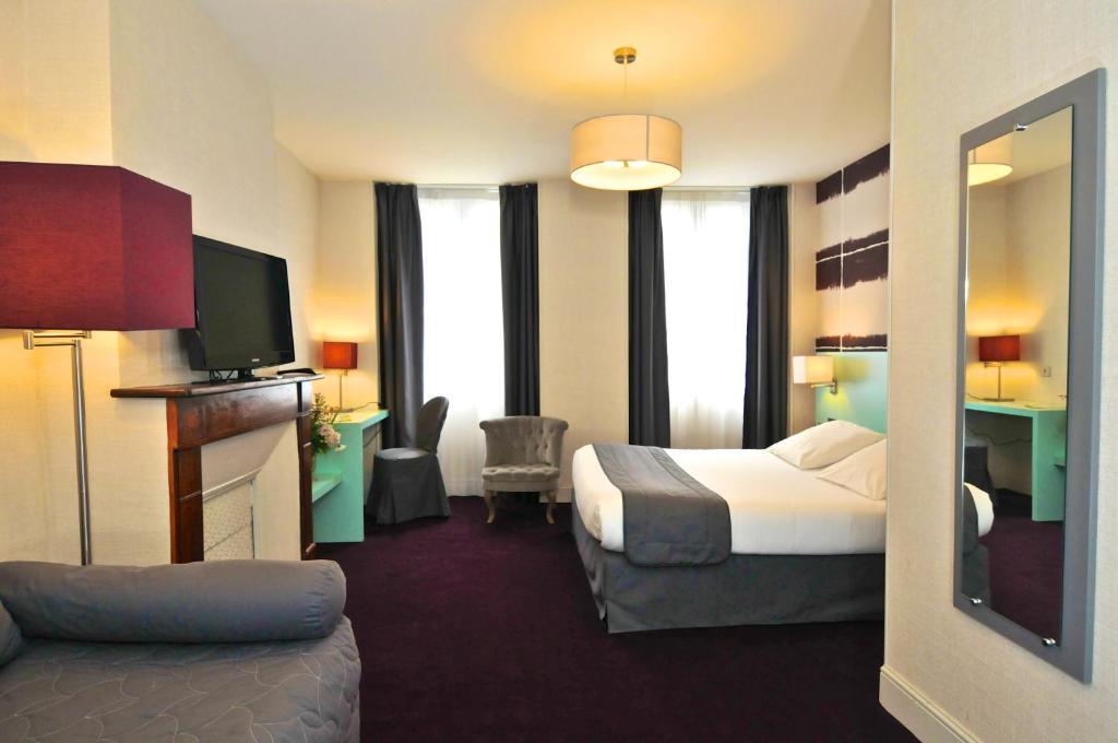 Logis Hotel Le Central Barèges Zimmer foto